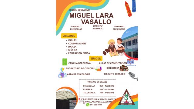 Inscripciones Ciclo Escolar 2026-2027
