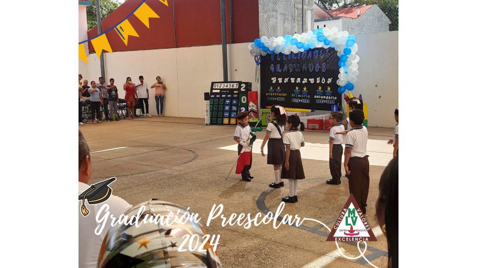 Graduación Preescolar 2024 - Centro Educativo Miguel Lara Vasallo